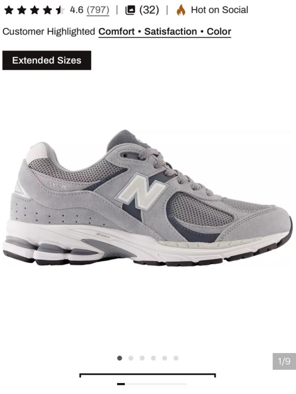 New Balance 2002R Sneakers | Size Women’s | Running Shoes | Y2K